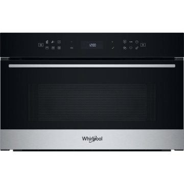 Whirlpool WMD7O4TX Nero, Acciaio inox Microonde con grill Da incasso 31 L 1000 W