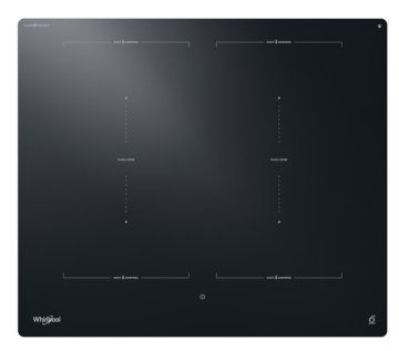 Whirlpool WTX6019DCF piano cottura Nero Da incasso Piano cottura a induzione 4 Fornello(i)