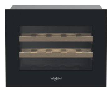 Whirlpool WHW45S2B Da incasso Nero 19 bottiglia/bottiglie