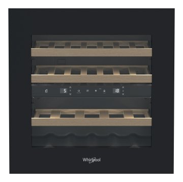 Whirlpool WHW60D2B Da incasso Nero 21 bottiglia/bottiglie
