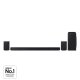 Samsung Soundbar HW-Q930D/ZF Serie Q, 17 Speaker, Wireless Dolby Atmos, Audio a 9.1.4 Canali, Q-Simphony, Alexa integrato e compatibile con Google Assistant, Titan Black 2024 3