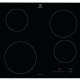 Electrolux Serie 300 LIB60424CK piano cottura Nero Da incasso 59 cm Piano cottura a induzione 4 Fornello(i) 2