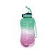 The Steel Bottle Borraccia Motivazionale MWB #1-PINK&GREEN 3