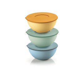 Fratelli Guzzini Set Tre Contenitori C/coperchio Everywhere Cm 16 Colori Primavera Estate 2019