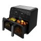 Cecotec 04986 friggitrice Singolo 9 L Indipendente 2850 W Friggitrice ad aria calda Nero 3