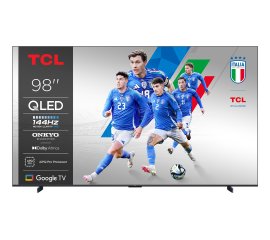 TCL P89K Serie Smart TV QLED 4K 98" 98P89K, audio Onkyo 2.1, Dolby Vision & Atmos, Google TV