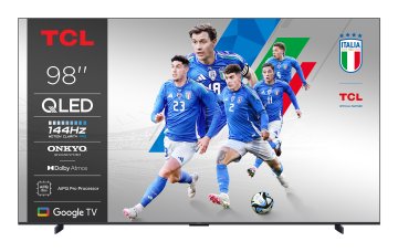 TCL P89K Serie Smart TV QLED 4K 98" 98P89K, audio Onkyo 2.1, Dolby Vision & Atmos, Google TV