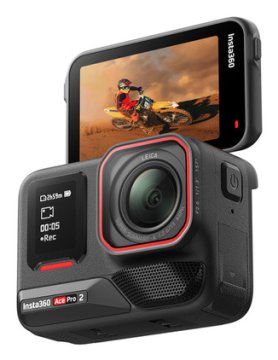 Insta360 Ace Pro 2 fotocamera per sport d'azione 50 MP 8K Ultra HD 25,4 / 1,3 mm (1 / 1.3") Wi-Fi 177,7 g