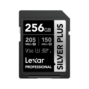 Lexar Professional ARGENTO PLUS 256 GB SDXC UHS-I Classe 3