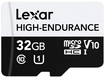 Lexar High-Endurance 32 GB MicroSDHC UHS-I Classe 10