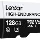 Lexar High-Endurance 128 GB MicroSDXC UHS-I Classe 10 3