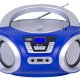 Trevi STEREO PORTATILE BOOMBOX CD WIRELESS USB AUX-IN CMP 544 BT BLU 3