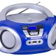Trevi STEREO PORTATILE BOOMBOX CD WIRELESS USB AUX-IN CMP 544 BT BLU 4