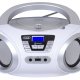 Trevi STEREO PORTATILE BOOMBOX CD WIRELESS USB AUX-IN CMP 544 BT BIANCO 3