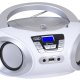 Trevi STEREO PORTATILE BOOMBOX CD WIRELESS USB AUX-IN CMP 544 BT BIANCO 4