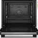 Bosch Serie 4 HRG572ES3 forno 71 L 3600 W Nero, Argento 4