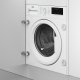 Beko b300 WIT8A4BW, Lavatrice da incasso Capacità 8kg, classe A, colore White, Motore Inverter BPM 4