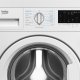 Beko b300 WIT8A4BW, Lavatrice da incasso Capacità 8kg, classe A, colore White, Motore Inverter BPM 6