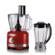 Ariete 1782 Gourmet Pro Moderna, Robot da cucina, Tritatutto 3L, Frullatore 2L, 2 velocità + Pulse, Set di lame + Disco in acciaio inox, Accessorio spremiagrumi, Rosso 2