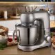 Ariete 1583 Gourmet Essence, Impastatrice Planetaria, Impasta, Monta e Amalgama, 1300W, Capacità 5,2L, 2 fruste e 1 gancio, 10 velocità + Pulse 11