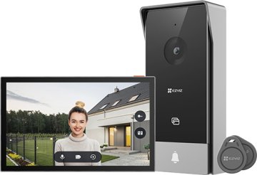 EZVIZ HP5 sistema per video-citofono 17,8 cm (7") Nero, Argento