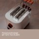 Imetec Grantoast - Tostapane 2 Fette XL con Pinze Apribili per Toast Farciti - 7 Livelli Doratura, Facile Pulizia, Display LED, Griglia Scalda Brioche, Pizzette e Focacce, Timer Digitale, Acciaio Inox 5