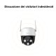 Imou Cruiser 2C 2K (3MP) - Telecamera Wi-Fi Esterno Motorizzata 360° - Visione Notturna a Colori, IP66, Tracciamento Intelligente, Rilevamento Umano con Faretto e Sirena, Audio Bidirezionale 13