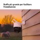 Imou Cruiser SC 4G 2K (3MP) - Telecamera 4G da esterno Motorizzata 360° - Visione Notturna a Colori, IP66, Tracciamento Intelligente, Rilevamento Umano, Deterrenza attiva (Faretto, Luci Blue e Rosse e 16