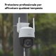 Imou Cruiser SC 4G 2K (3MP) - Telecamera 4G da esterno Motorizzata 360° - Visione Notturna a Colori, IP66, Tracciamento Intelligente, Rilevamento Umano, Deterrenza attiva (Faretto, Luci Blue e Rosse e 19