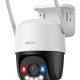 Imou Cruiser SC 4G 2K (3MP) - Telecamera 4G da esterno Motorizzata 360° - Visione Notturna a Colori, IP66, Tracciamento Intelligente, Rilevamento Umano, Deterrenza attiva (Faretto, Luci Blue e Rosse e 3