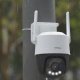 Imou Cruiser SC 4G 2K (3MP) - Telecamera 4G da esterno Motorizzata 360° - Visione Notturna a Colori, IP66, Tracciamento Intelligente, Rilevamento Umano, Deterrenza attiva (Faretto, Luci Blue e Rosse e 6