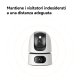 Imou Ranger DUAL 6MP (3MP+3MP) Telecamera WiFi Interno con Doppia Lente, 360°PTZ Telecamera da Interno, Rilevamento Umano, Tracciamento Intelligente, Visione Notturna a Colori, Modalità Privata 2,4ghz 7