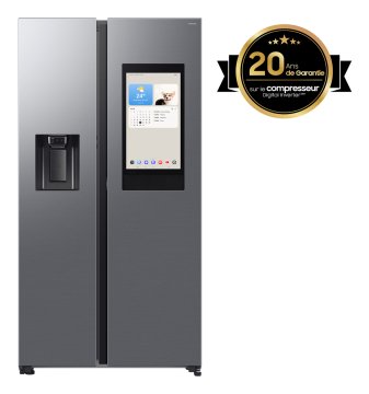Samsung Series 9 Frigorifero Side By Side Family Hub 614L RS90F66BETEF