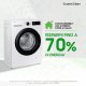 Samsung WW90DG5G34AEET lavatrice Caricamento frontale 9 kg 1400 Giri/min Bianco 11
