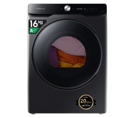 Samsung DV16DG8600BVU3 asciugatrice Libera installazione Caricamento frontale 16 kg A+++ Nero