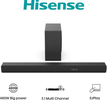 Hisense HS3100 Nero 3.1 canali 480 W