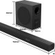 Hisense HS3100 Nero 3.1 canali 480 W 6