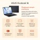 ASUS Vivobook 16 M1607KA-MB053W AMD Ryzen AI 7 350 Computer portatile 40,6 cm (16