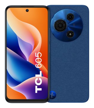TCL 605 16,9 cm (6.67") Doppia SIM Android 15 4G USB tipo-C 4 GB 128 GB 5200 mAh Blu