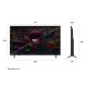 LG UHD AI 50UA75006LA TV Serie UA75 50'' 4K, α7 Gen8, HDR10, 20W, 3 HDMI con Game Optimizer, Smart TV WebOS 25 8