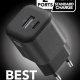 Cellularline Charger 12W Caricabatterie da rete 12W con due porte per piccoli devices 3