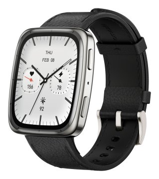 Amazfit Active 2 4,45 cm (1.75") AMOLED Digitale 390 x 450 Pixel Touch screen Acciaio inox