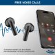 Cellularline Core Pro Auricolari Bluetooth con custodia di ricarica, display LED e funzione ENC 15