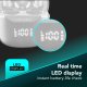 Cellularline Core Pro Auricolari Bluetooth con custodia di ricarica, display LED e funzione ENC 20