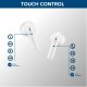 Cellularline Core Pro Auricolari Bluetooth con custodia di ricarica, display LED e funzione ENC 10