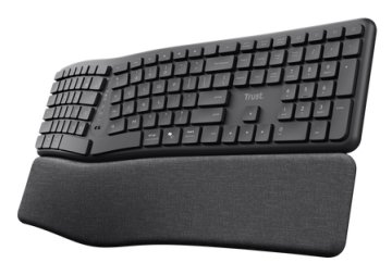Trust Keyra Tastiera wireless multi-dispositivo ergonomica
