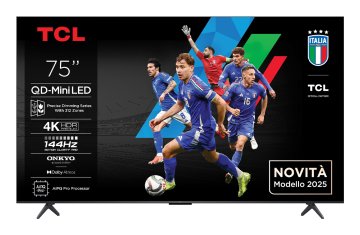 TCL Serie C69K Smart TV QD-MiniLED 4K 75" 75C69K, 144Hz, audio Onkyo 2.1, Dolby Vision IQ & Atmos, Google TV