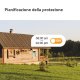 Imou AOV 4G 5MP - Telecamera da esterno 4G e Wifi Motorizzata con pannello solare. Tecnologia AOV per registrazione 24/7 . Incluse Sim teleDati 4G ed SD da 32Gb 24