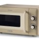 Ariete Linea Vintage 3960 Forno a microonde Vintage, 800W, Capacità 20L, 3 funzioni, 6 livelli di cottura, Timer, Beige 2