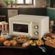 Ariete Linea Vintage 3960 Forno a microonde Vintage, 800W, Capacità 20L, 3 funzioni, 6 livelli di cottura, Timer, Beige 4